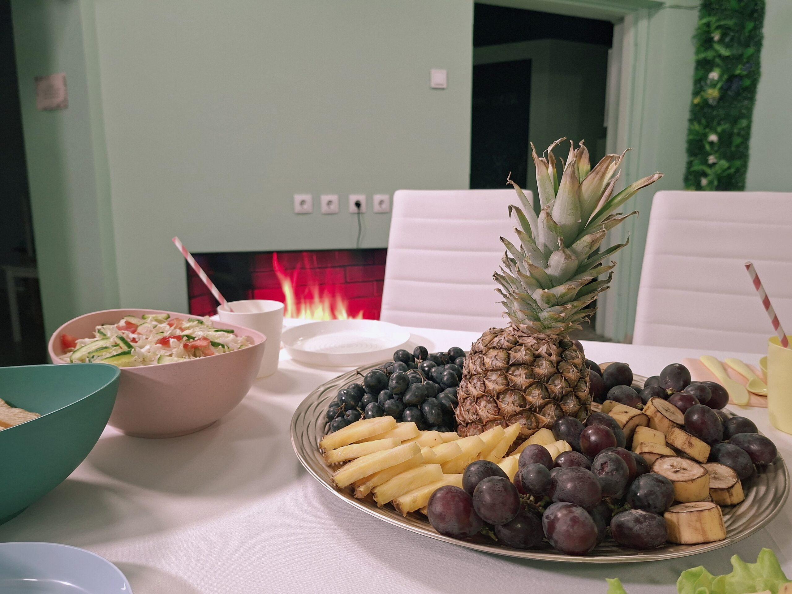 Puuviljalaud Feya mängutoa sünnipäevapeol